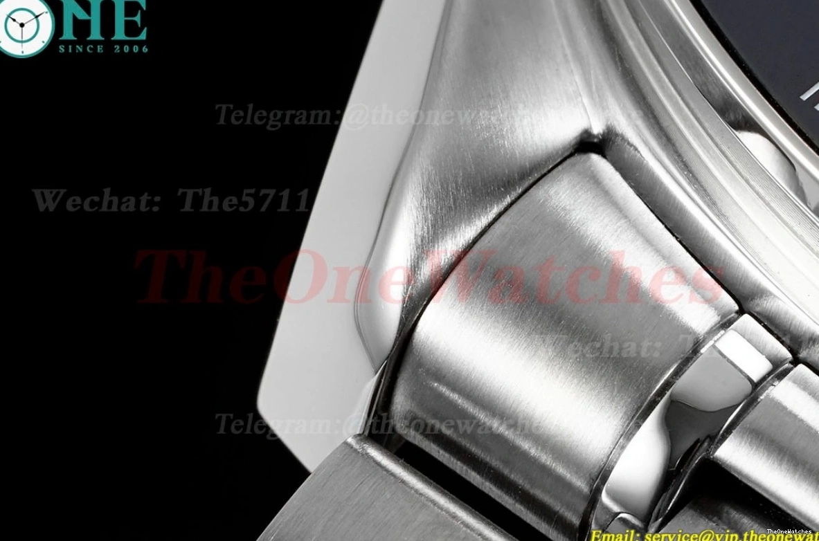 SS RMF White A7750 Mod SS Speedmaster Dial 41mm 0203